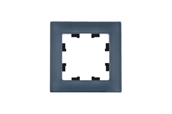 Рамка 1-м AtlasDesign Nature натур. стекло грифель SE ATN360701