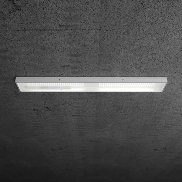 ЛПО Advanced 1200x180x45 50Вт 3000К IP54 Матовое закаленное стекло