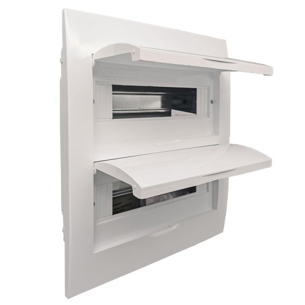 Бокс пластиковый ЩРВ-П-24 IP41 белый (белая дверца) REXANT