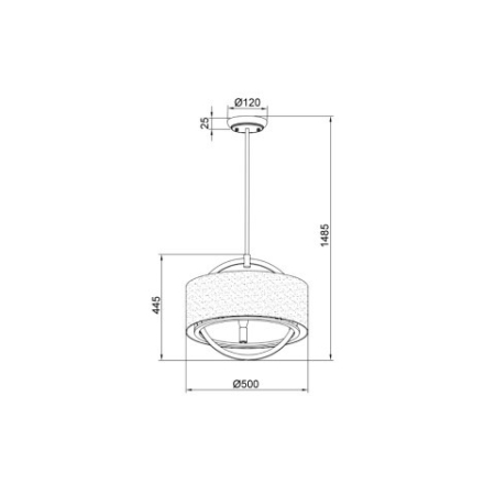 Люстра на штанге Vele Luce VL4135L05