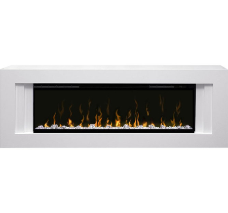 Dimplex Каминокомплект Line - Белый с очагом Ignite XLF50