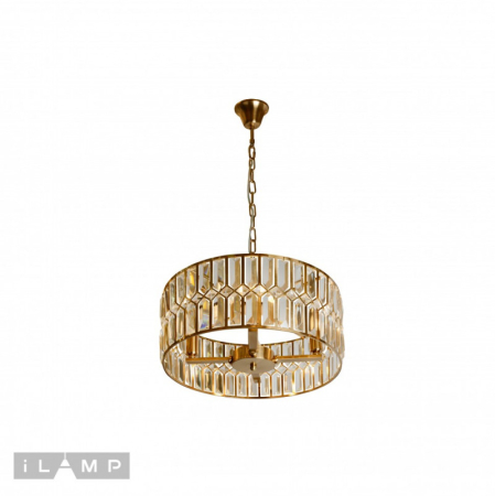 Подвесная люстра iLamp 6122-420 BR