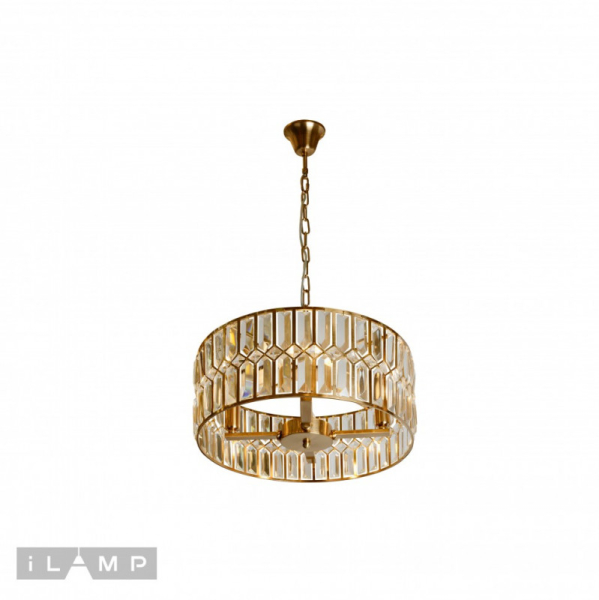 Подвесная люстра iLamp 6122-420 BR