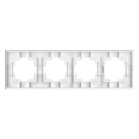 Рамка 4-м Афина стеклянная шампань UNIVersal 2281