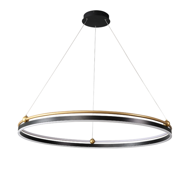 Crystal Lux Люстра Crystal Lux FERNANDO SP88W LED BLACK/GOLD