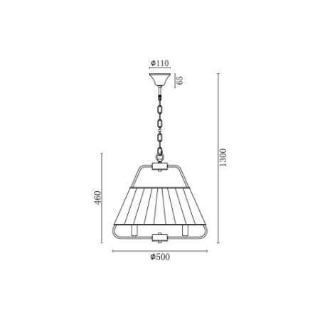 Подвесной светильник Vele Luce VL4254P05