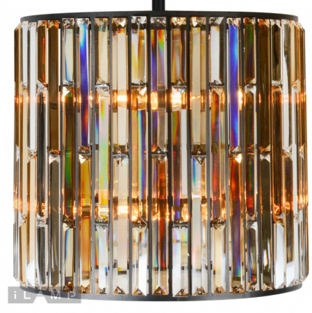 Подвесная люстра iLamp 10390-5+5P BK
