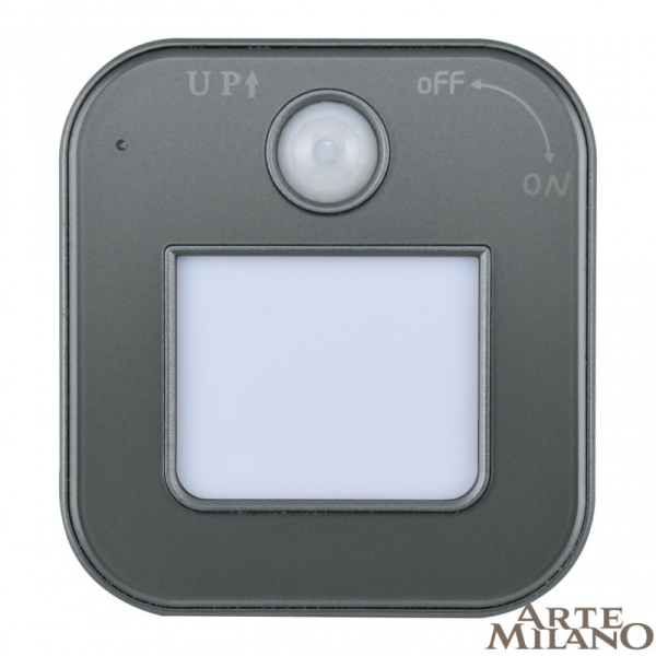 Трековая система розеток Arte Milano 380022TLS/LWS Grey
