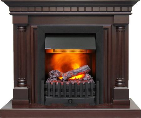 Dimplex Каминокомплект Dallas - Темный дуб с очагом Danville Black FB2