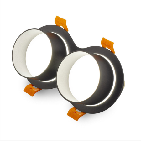 Встраиваемый светильник AM Group AM472/2-BK