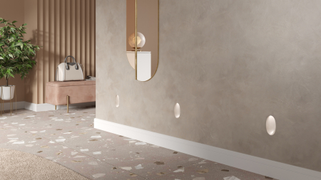 SUBRA-O Встраиваемый стеновой гипсовый светильник