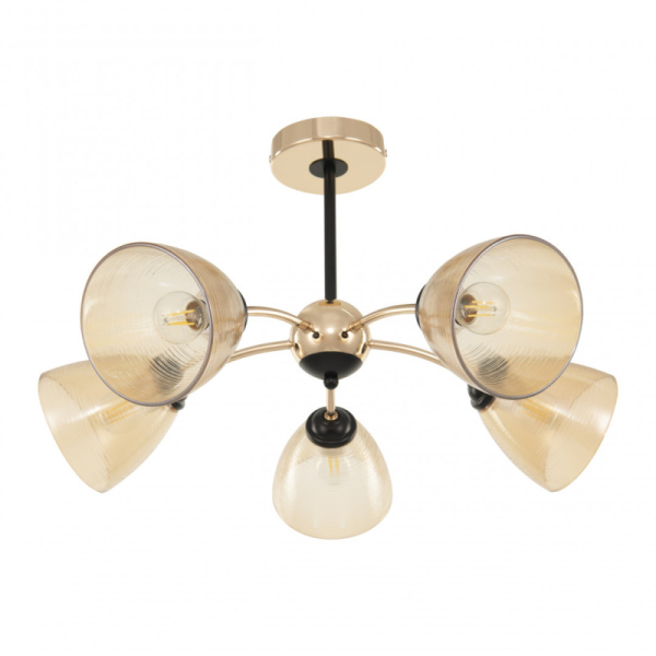 Люстра на штанге Arte Milano 329007/5 GD.BK