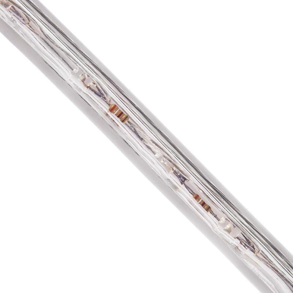 Дюралайт LED двухжильный 230В 13мм 36 LED/м БЕЛЫЙ постоянное свечение модуль 1м бухта 100м NEON-NIGHT