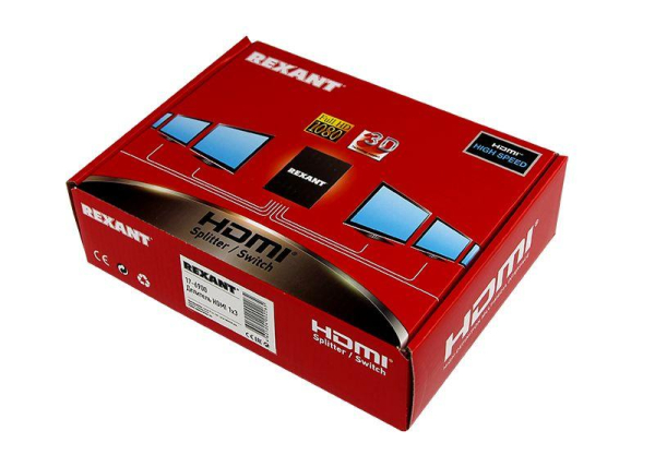 Делитель HDMI 1x3 Rexant 17-6900