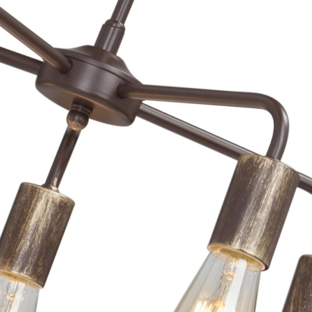 Люстра 5хE27 макс. 60Вт Vitaluce V4166-7/5