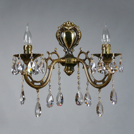 Бра AMBIENTE by BRIZZI 8818/2 PB Tear Drop