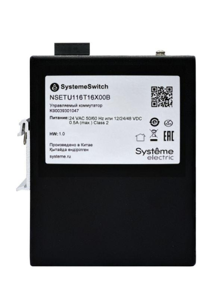 Коммутатор промышленный неуправляемый Ethernet 16х10/100BaseT SE NSETU116T16X00B