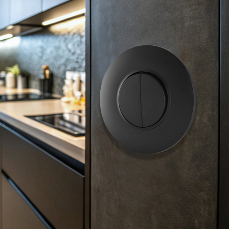 Выключатель Arte Milano SET08-1-30-2 black