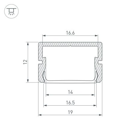 Профиль Arlight 058960