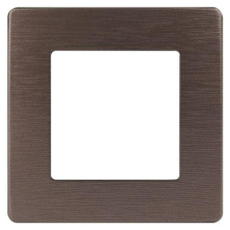 Рамка 1-м 12-5101-13 сатин бронза Эра Б0052506