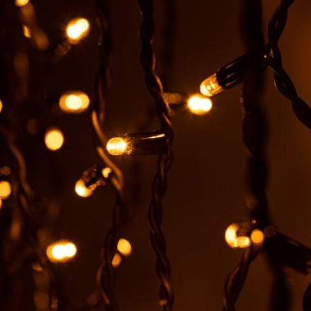 Гирлянда светодиодная "Занавес" 3х2м 600LED желт. ERAPS-Z Эра Б0060547