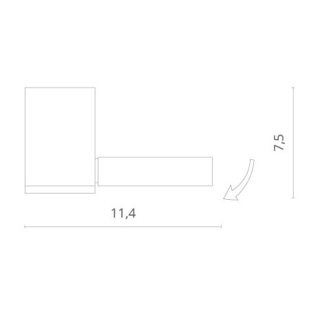 Накладной светильник Divinare 1486/04 PL-1