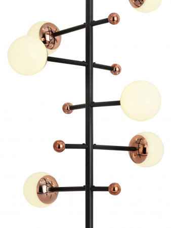 Торшер Natali Kovaltseva LED LAMPS 81344/1F GOLD BLACK