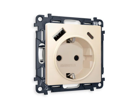 Розетка Ambrella Volt MA330010