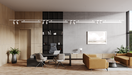 Line Alum Advanced 980x50x50 40Вт 4000К 90Ra Опал