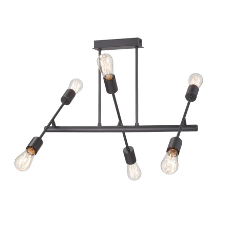 Люстра 6xE27 макс. 40Вт Vitaluce V3010-1/6PL