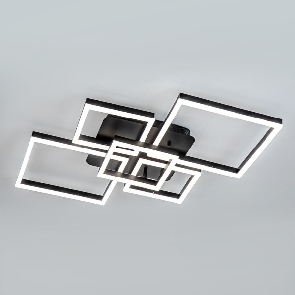 Накладная люстра LED4U L11040-5 BK