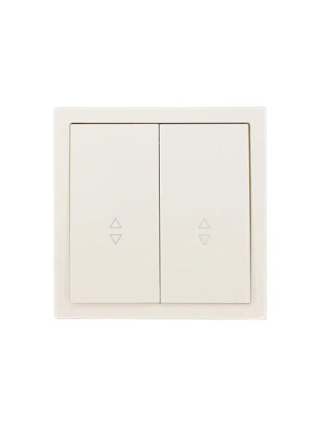 Выключатель проходной 2-кл. СП ZIMA IP20 10А безвинт. зажим слон. кость LEZARD 704-9088-106QC