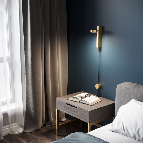 Бра Elektrostandard Orco LED латунь (40112/LED)