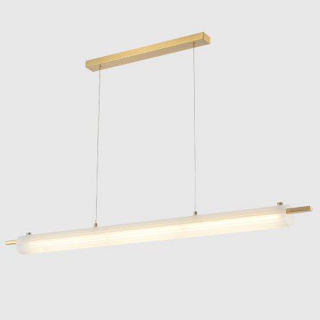 Crystal Lux Светильник подвесной Crystal Lux TUNNEL SP40 LED BRASS