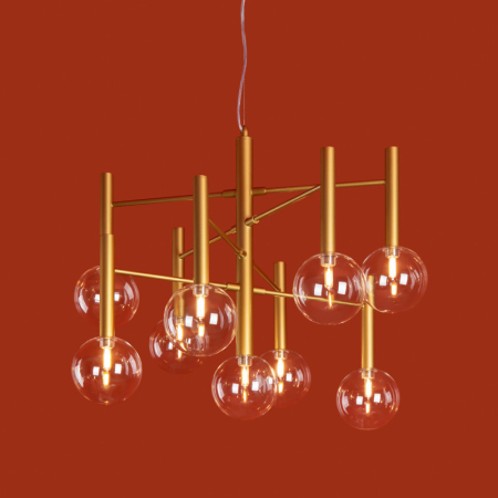 Подвесная люстра Freya FR5584CL-L45G