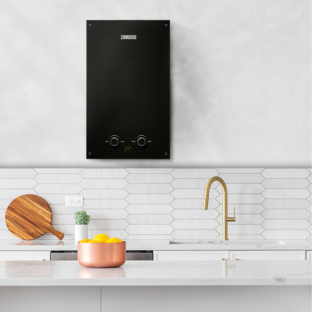 Газовая колонка Zanussi GWH 10 Fonte Glass Carbon