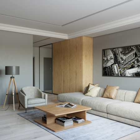 SABER 50 Встраиваемый профильный гипсовый светильник