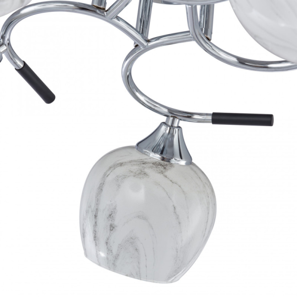 Накладная люстра Arte Milano 327985/5 CR+BK