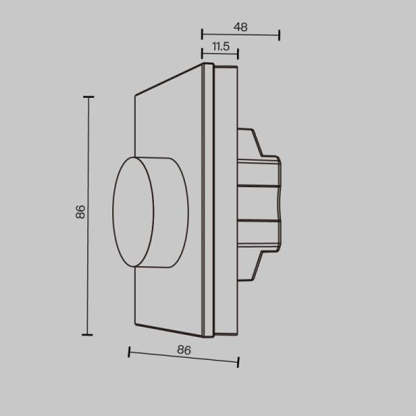Панель управления Maytoni Technical 731005
