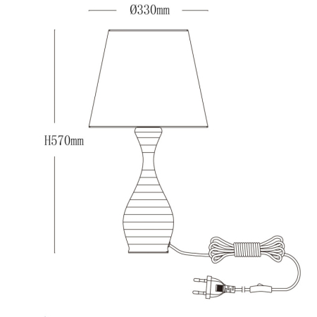 Настольная лампа MW-Light 415033901