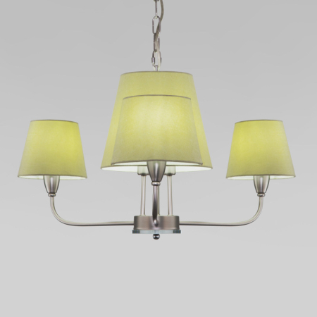 Подвесная люстра Eurosvet 60153/6 никель