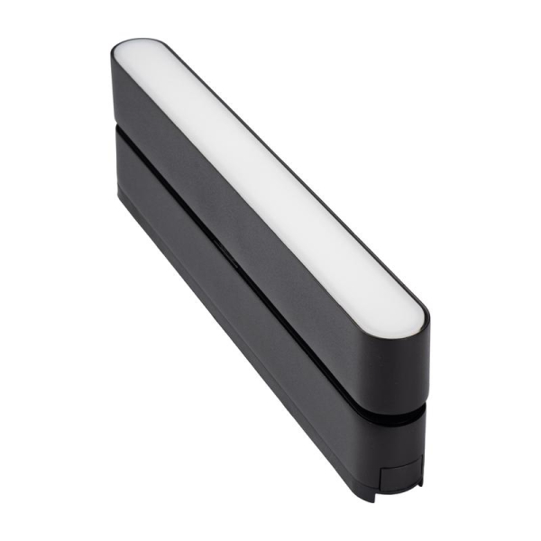 Светильник светодиодный трековый Метр16 1112R 12Вт 3000К frost 90град. BL IP20 низковольтный Pro черн. JazzWay 5056893