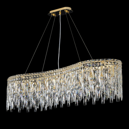 Подвесная люстра Crystal Lux ABRIL SP12 L1200 GOLD