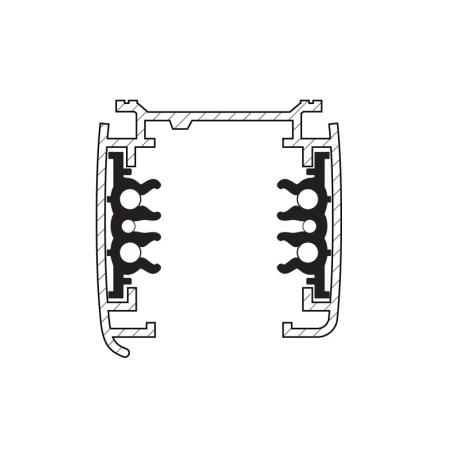 Шинопровод Lightstar 504025-DALI
