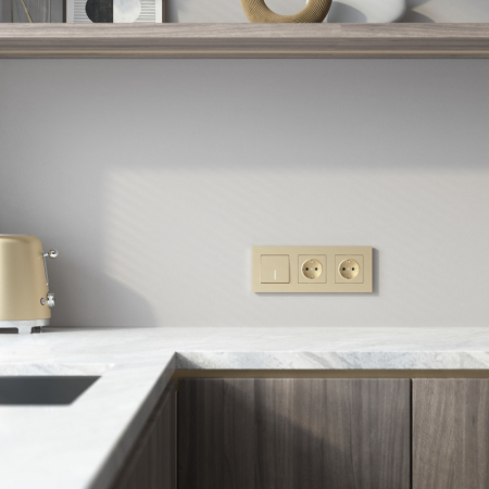 Рамка Werkel W0032911 шампань софт