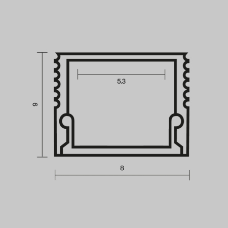 Профиль Maytoni Technical 631002