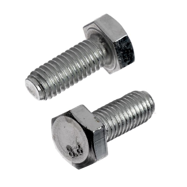 Болт с шестигранной головкой М8х25 DIN 933 класс прочн. 8.8 оцинк. (пакет) (уп.12шт) Tech-Krep/Zitar 102968