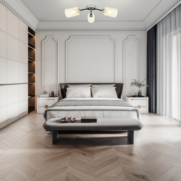 Накладная люстра Arte Milano 326207/3 CR.BK