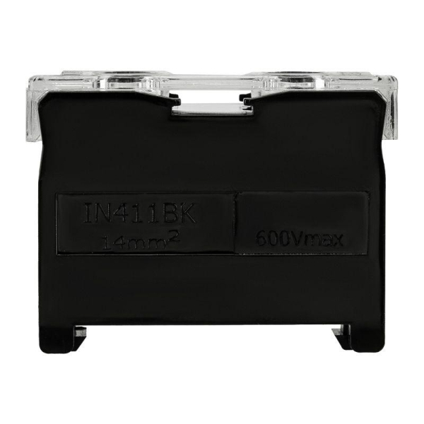 Блок зажимов клеммный БЗД 1-полюсный 16 мм2 60A на DIN-рейку REXANT