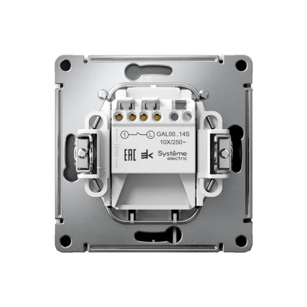 Выключатель карточный ArtGallery 10А без задержки времени быстрозажим. клем. лотос SE GAL001314S